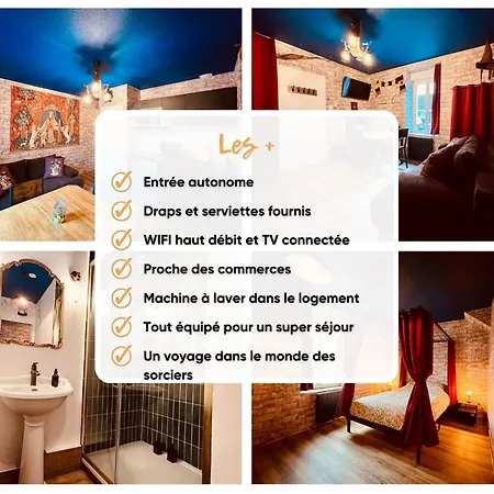 Le Logis Des Sorciers - Homy Appartement Montluçon